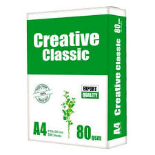 Creative Classic A4 Sized Paper, 80 GSM, 500 Sheets