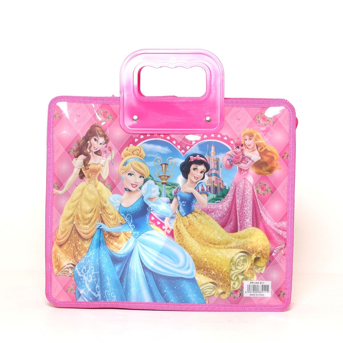 3D Beautiful File Bag For Girl / Handle File