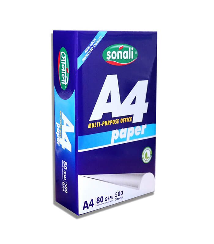 Sonali A4 Sized Paper, 80 GSM, 500 Sheets