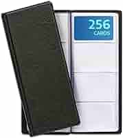 Visiting Card Holder Album (Black)